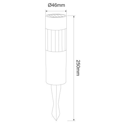 Globo - SET 4x LED Solar lamp LED/0,06W/3,2V IP44 100 mAh