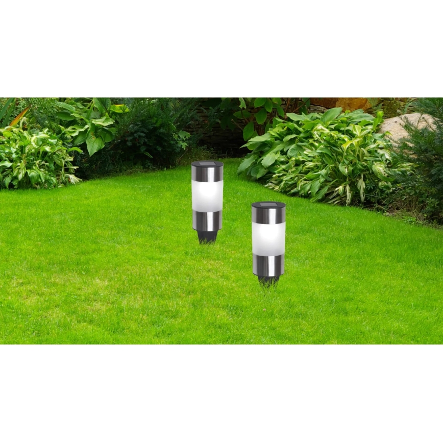 Globo - SET 3x LED Solar lamp LED/0,06W/3,2V IP44 200 mAh