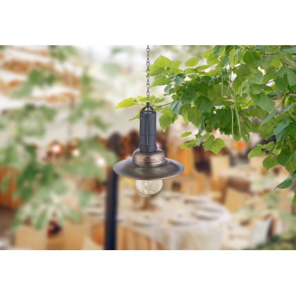 Globo - LED Solar kroonluchter aan een ketting LED/0,06W/1,2V IP44 150 mAh