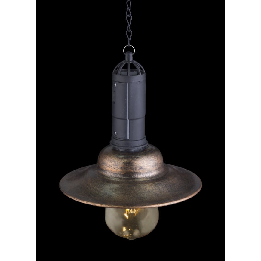 Globo - LED Solar kroonluchter aan een ketting LED/0,06W/1,2V IP44 150 mAh