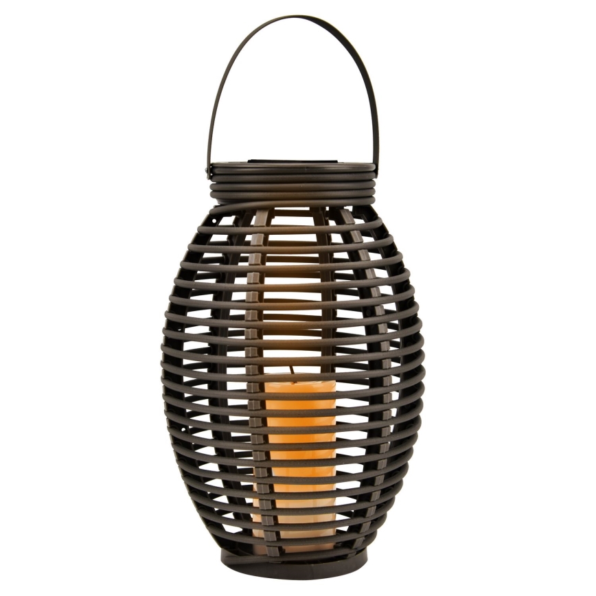 Globo - LED Solar lamp LED/0,06W/3,2V IP44 200 mAh rotan