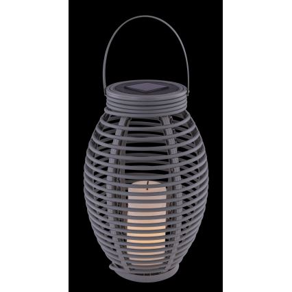 Globo - LED Solar lamp LED/0,06W/3,2V IP44 200 mAh rotan