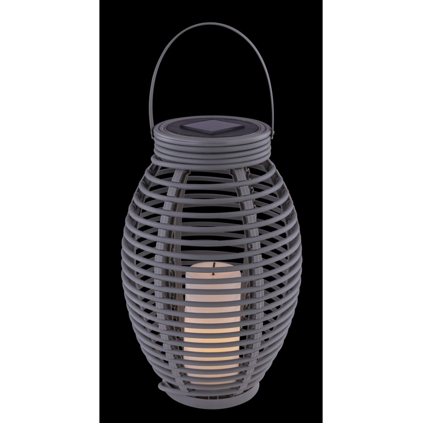 Globo - LED Solar lamp LED/0,06W/3,2V IP44 200 mAh rotan