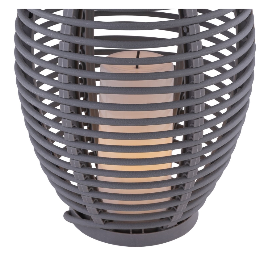 Globo - LED Solar lamp LED/0,06W/3,2V IP44 200 mAh rotan