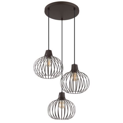 Globo - Hanglamp aan snoer 3xE27/40W/230V