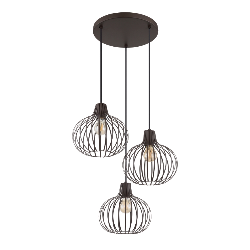 Globo - Hanglamp aan snoer 3xE27/40W/230V