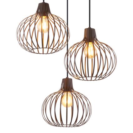 Globo - Hanglamp aan snoer 3xE27/40W/230V