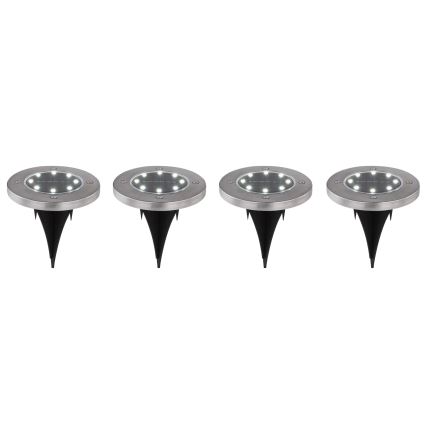 Globo - SET 4x LED Solar lamp LED/0,1W/3V IP44