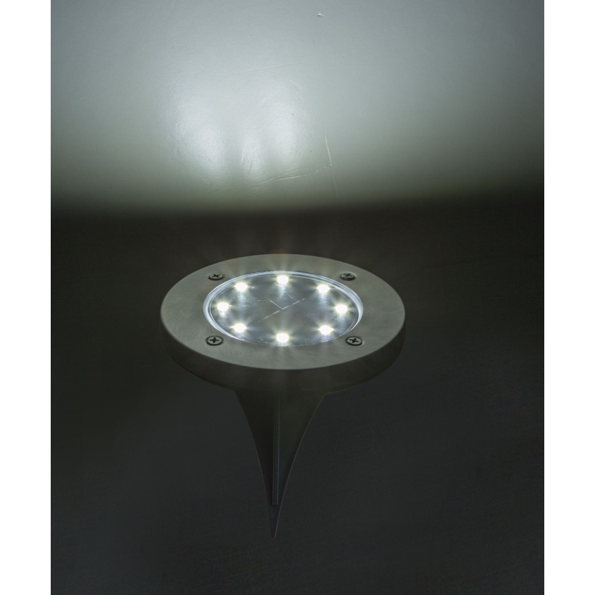 Globo - SET 2x LED Solar lamp LED/0,8W/3V IP44 300 mAh