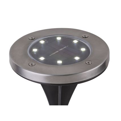 Globo - SET 2x LED Solar lamp LED/0,8W/3V IP44 300 mAh