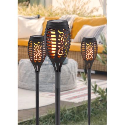 Globo - SET van 3x LED Zonne-energie lamp LED/0,1W/3V IP44 200 mAh