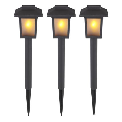 Globo - SET 3x LED Solar lamp 3xLED/1,2V IP44