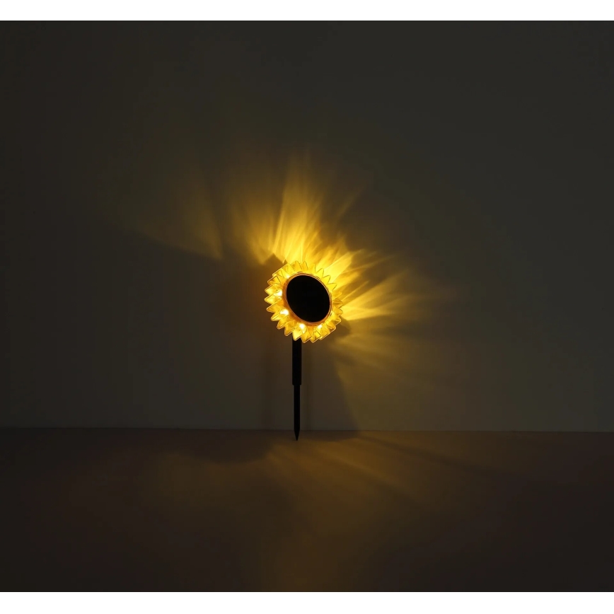 Globo - LED Solar lamp LED/0,06W/3V slunečnice IP44