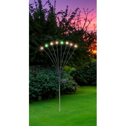 Globo - LED RGB Solarverlichting 8xLED/0,06W/3,2V IP44