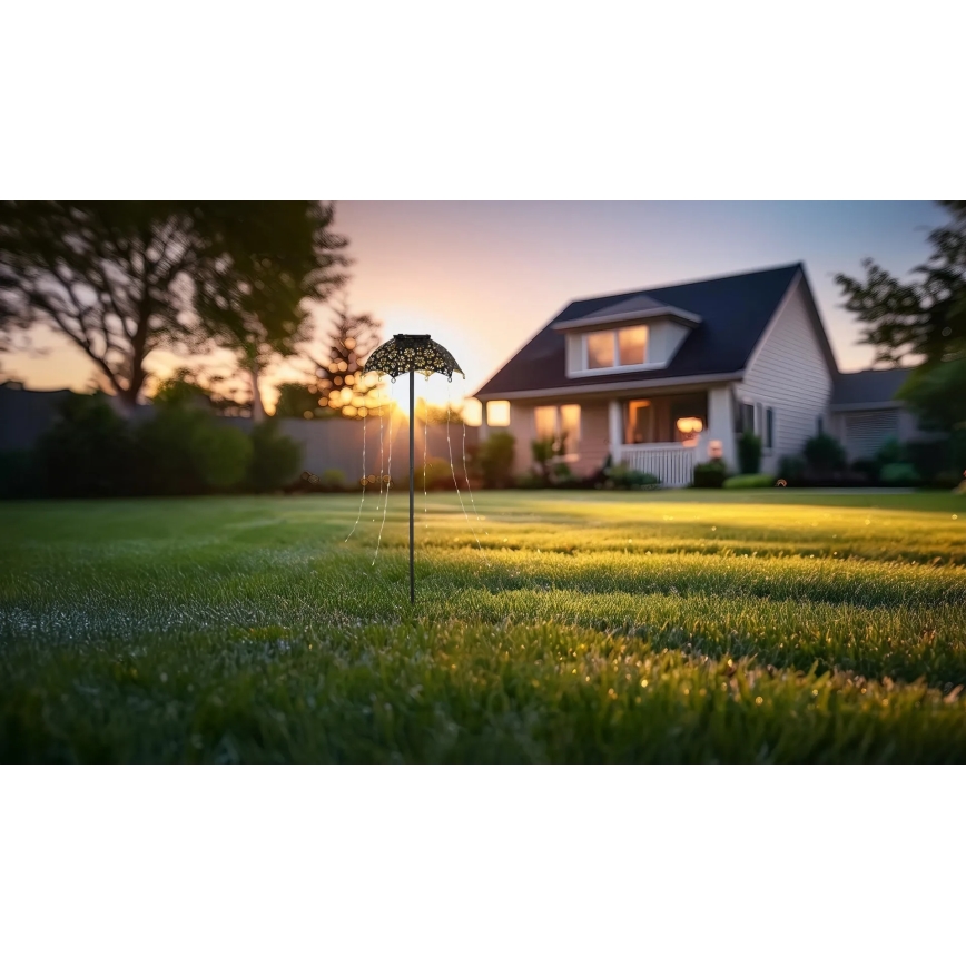 Globo - LED-zonneverlichting voor parasol, LED/3V IP44, 300 mAh