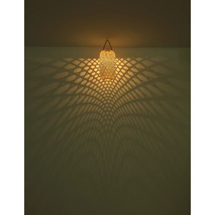 Globo - LED Solar lamp LED/0,06W/3V bamboe IP44