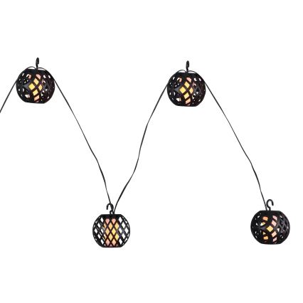 Globo - LED Solar Decoratieve lichtsnoer 98xLED/0,1W/3V 410 cm IP44
