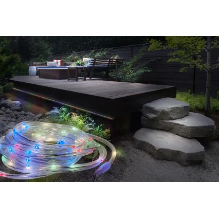 Globo - LED Zonneslinger LED/1,2V IP44 4,9 m 600 mAh