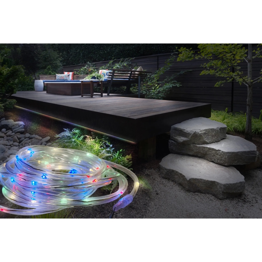 Globo - LED Zonneslinger LED/1,2V IP44 4,9 m 600 mAh