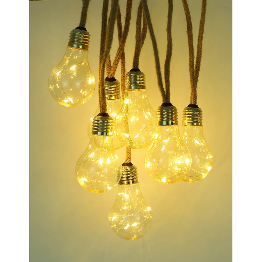 Globo - LED Solar Decoratieve lichtsnoer 50xLED/0,06W/3,2V 570 cm IP44