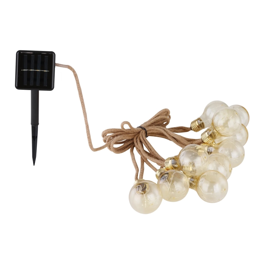 Globo - LED Solar Decoratieve lichtsnoer 50xLED/0,06W/3,2V 570 cm IP44