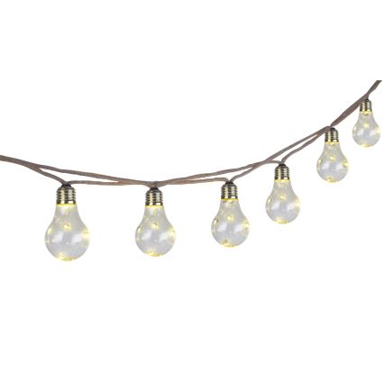 Globo - LED Solar Decoratieve lichtsnoer 50xLED/0,06W/3,2V 570 cm IP44