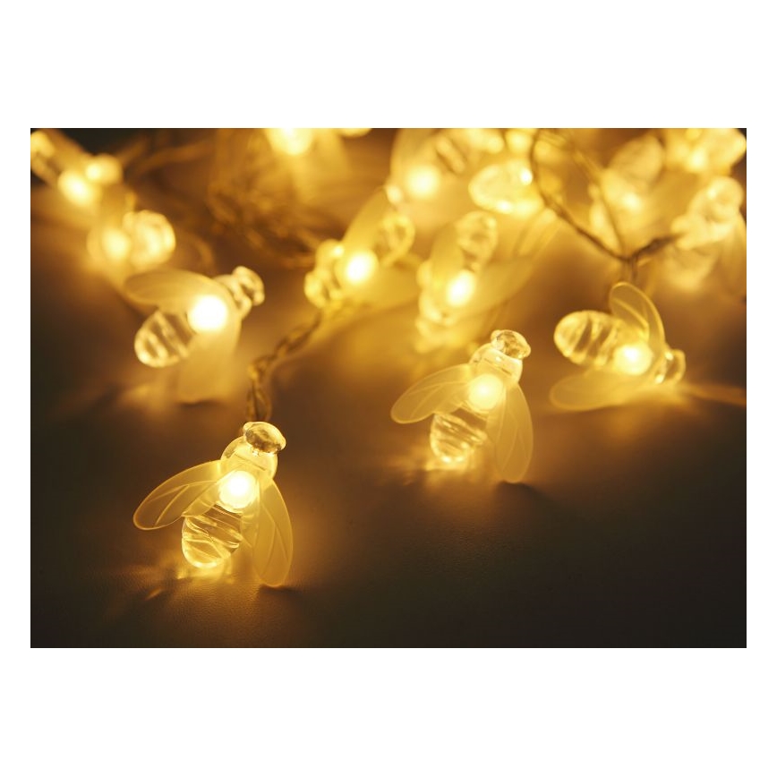 Globo - LED Solar ketting 20xLED/0,06W/3V IP44 300 mAh