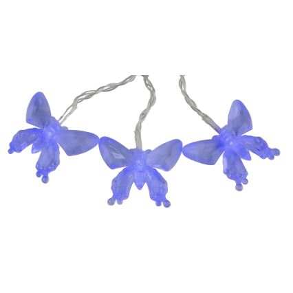 Globo - LED RGB Decoratieve ketting 10xLED/0,06W/3,2V 470 cm IP44