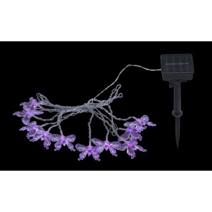 Globo - LED RGB Decoratieve ketting 10xLED/0,06W/3,2V 470 cm IP44