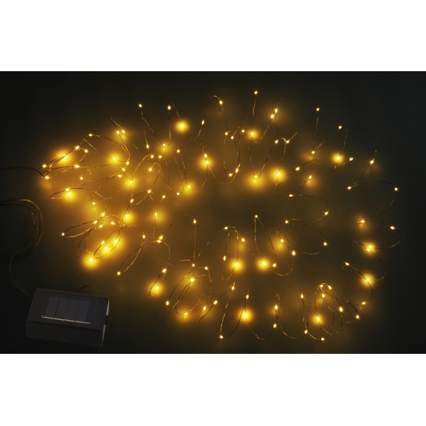 Globo - LED-zonneslinger 120xLED/3,2V IP44 13,4 m 600 mAh