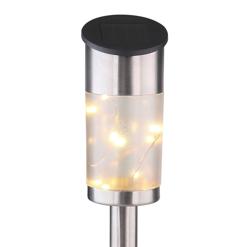 Globo - SET 2x Solar Lamp 10xLED/0,06W/1,2V IP44