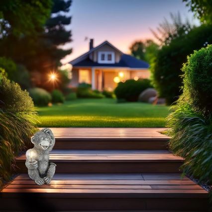 Globo - LED Solar decoratie LED/0,02W/3V IP44 aap