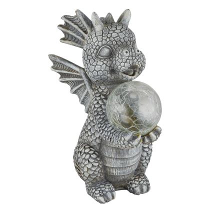 Globo - LED Solar decoratie LED/0,02W/3V IP44 draak