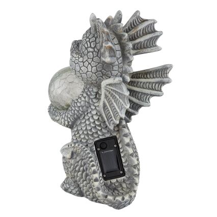 Globo - LED Zonne-energie decoratie LED/0,02W/3V IP44 draak 300 mAh