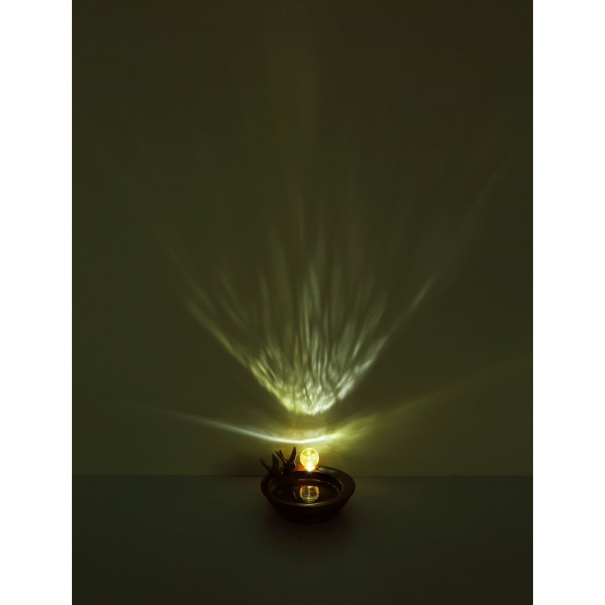 Globo - LED Solar lamp LED/0.06W/3V IP44 vogelbad