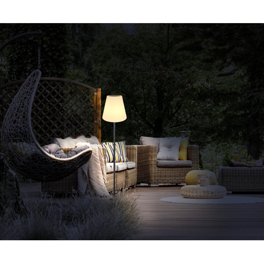 Globo - LED RGB Solar aanraken Staande lamp LED/0,1W/3V IP44 + afstandsbediening