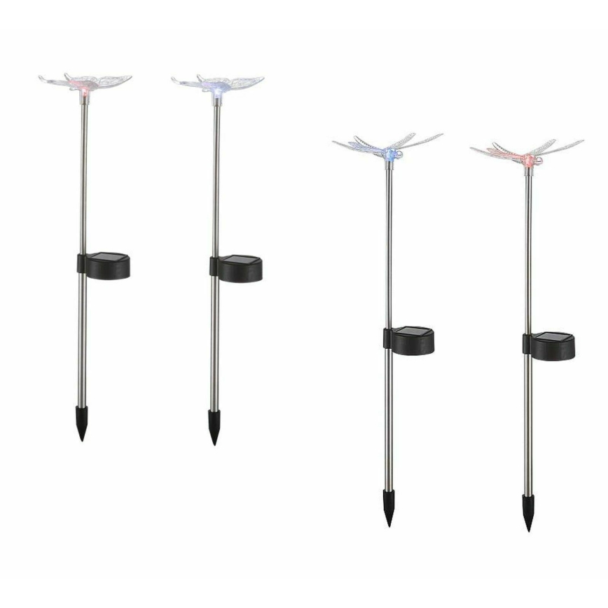 Globo - SET 4x LED Solar lamp LED/0,06W/3V IP44