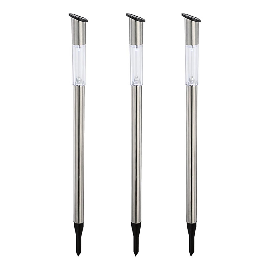 Globo 33961-3 - SET van 3 LED zonne-verlichting SOLAR 3xLED/0,06W/3,2V IP44