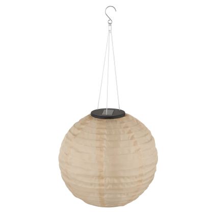 Globo - LED Solar hanglamp LED/0,5W/3V IP44 300 mAh beige
