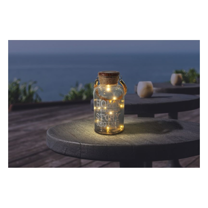 Globo - LED-lamp op zonne-energie LED/0,6W/3,2V IP44