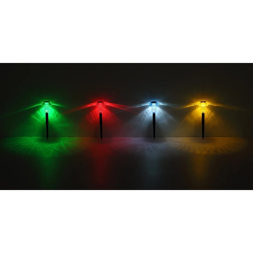 Globo - SET 4x LED RGB Solarverlichting LED/0,05W/3V IP44