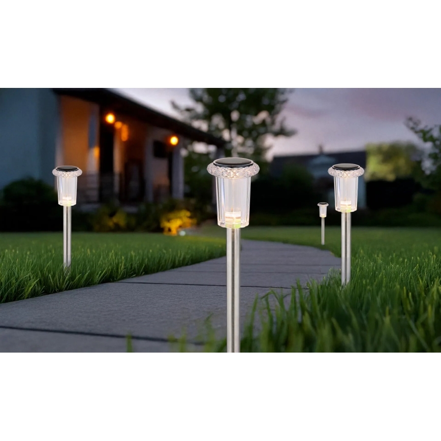 Globo - SET 4x LED Solar lamp LED/0,06W/1,2V IP44