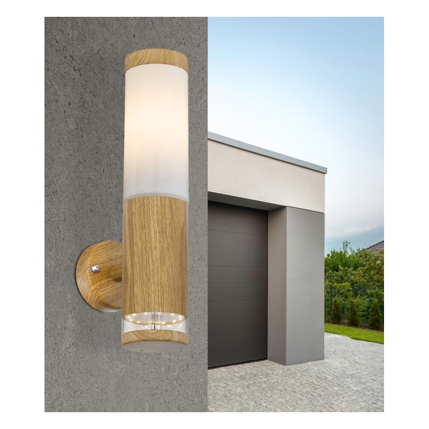 Globo - Wand Lamp voor Buiten 1xE27/15W/230V IP44