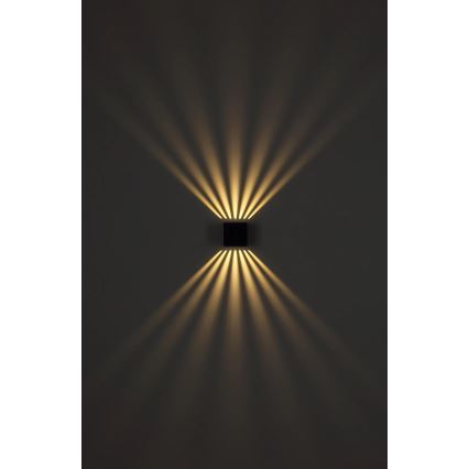 Globo - LED buitenwandlamp LED/6W/230V IP54 antraciet