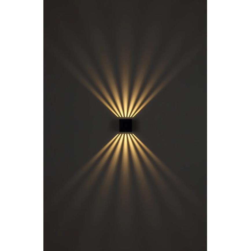 Globo - LED buitenwandlamp LED/6W/230V IP54 antraciet