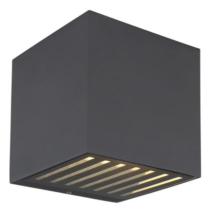 Globo - LED buitenwandlamp LED/6W/230V IP54 antraciet