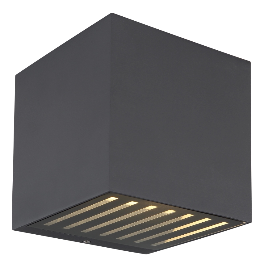 Globo - LED buitenwandlamp LED/6W/230V IP54 antraciet