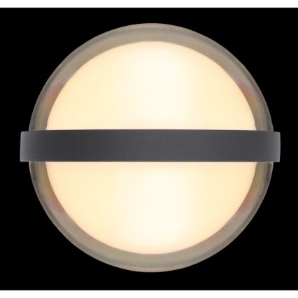 Globo - LED Wandlamp voor buiten LED/12W/230V IP54 zwart