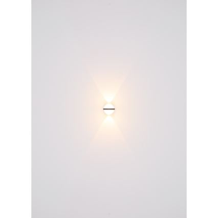 Globo - LED Wandlamp voor buiten LED/12W/230V IP54 zwart