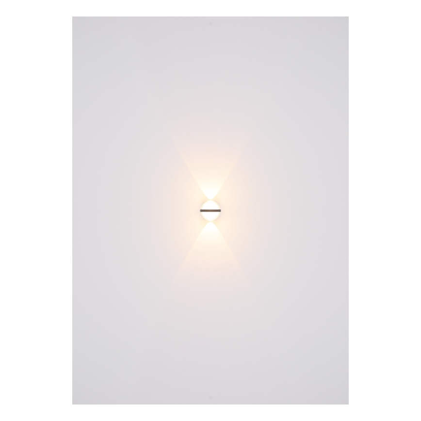 Globo - LED Wandlamp voor buiten LED/12W/230V IP54 zwart